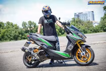 Xe ga Yamaha Force 155 độ “khủng” tới 200 triệu đồng