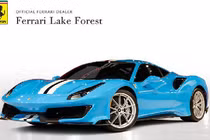 “Siêu ngựa” Ferrari 488 Pista sơn xanh Blu Soltani lạ mắt