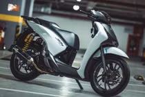 Xe tay ga Honda SH độ hơn 100 triệu của 9x Hà Nội