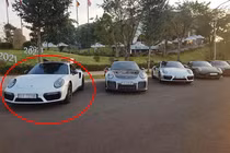 Porsche 911 Turbo của ông Đặng Lê Nguyên Vũ tái xuất ở Sài Gòn