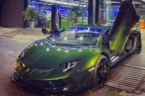Lamborghini Aventador SVJ hơn 50 tỷ của đại gia Củ Chi ở Hà Nội
