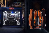 Chai champagne La Bouteille Noire độc nhất cho "tín đồ" Bugatti
