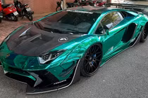 Lamborghini Aventador Liberty Walk độc nhất Việt Nam thay áo mới