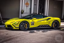 Ferrari 488 GTB hơn 15 tỷ của dân chơi Bạc Liêu "khoe áo" mới