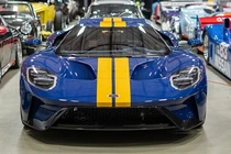 Siêu xe Ford GT 2020 màu sơn xanh Sunoco Blue độc nhất