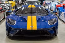 Siêu xe Ford GT 2020 màu sơn xanh Sunoco Blue độc nhất
