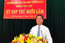 Ông Trần Quốc Nam được bầu giữ chức Chủ tịch UBND tỉnh Ninh Thuận