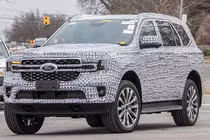 Ford Everest 2022 đang chạy thử nghiệm tại Mỹ, sẵn sàng ra mắt 