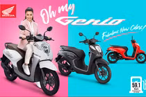 Xe ga Honda Genio đăng ký bản quyền tại Việt Nam, chờ ra mắt?