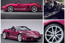 Porsche 718 Boxster Style Edition màu hường khiến chị em “rụng trứng“