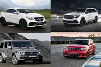 Top xe ôtô phân khúc SUV mạnh nhất năm 2017