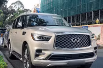 Cận cảnh “khủng long” Infiniti QX80 hơn 9 tỷ ở Sài Gòn