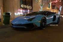 Siêu xe Lamborghini Aventador SV hơn 30 tỷ lăn bánh tại Sài Gòn
