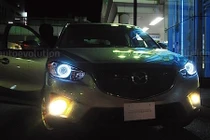Mazda CX-5 “độ” đèn Angel Eyes đẳng cấp như xe sang