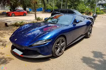 Siêu xe hàng hiếm Ferrari Roma lăn bánh tại Sài Gòn