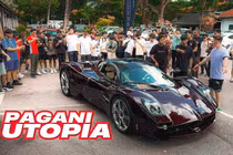 Pagani Utopia Roadster hơn 250 tỷ đồng lăn bánh tại Đông Nam Á