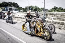 “Xế khủng” Harley tụ hội mừng sinh nhật Saigon Free Chapter