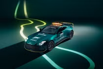 Aston Martin Vantage vừa ra mắt làm nhiệm vụ FIA tại F1 2024