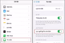 Cách ẩn tin nhắn đến từ người lạ trên iPhone cực đơn giản