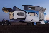 Whale Trailer Cabin - ngôi "nhà di động" lấy cảm hứng từ cá voi