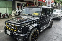 Cận cảnh Mercedes-Benz G63 AMG độ Brabus 850 ở Sài Gòn