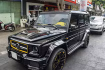 Cận cảnh Mercedes-Benz G63 AMG độ Brabus 850 ở Sài Gòn