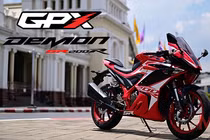 Xe môtô GPX GR200R phát nổ, 1 người bị thương nặng