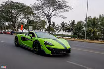 Đây là chiếc siêu xe McLaren 570S với gói độ độc nhất Việt Nam