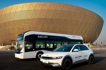 236 chiếc xe điện Hyundai sẽ phục vụ vận chuyển tại World Cup 2022