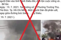 TP Hồ Chí Minh phản hồi thông tin sai sự thật về việc người dân bức xúc tự thiêu