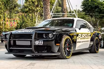 "Xe cảnh sát" - Dodge Challenger SRT-8 Hellcat lăn bánh tại Sài Gòn