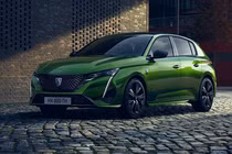 Peugeot E-308 chạy điện lộ diện, mở bán vào năm 2023