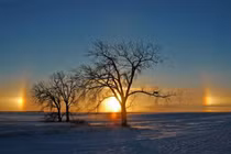 Kỳ lạ 3 mặt trời cùng xuất hiện một lúc