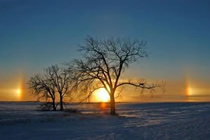 Kỳ lạ 3 mặt trời cùng xuất hiện một lúc