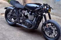 Môtô Triumph Bonneville “hồi sinh” cực chất sau tai nạn 