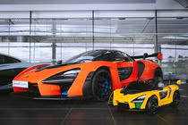 Chi tiết siêu xe McLaren Senna "nhí" chỉ 11,5 triệu đồng