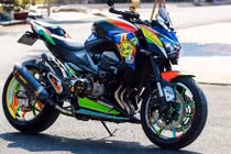 Kawasaki Z800 của biker Việt “ngầu” với phong cách Rossi 46
