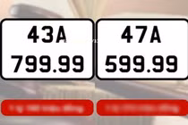 Cặp biển "tứ quý 9" Đắk Lắk và Đà Nẵng sẽ vào 2 xe sang đắt tiền?