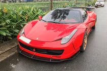 Siêu xe Ferrari 458 Liberty Walk tái xuất trên phố Sài Gòn