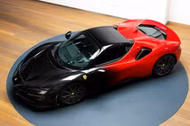 Ferrari SF90 Spider phối hai tông màu với hiệu ứng độc nhất vô nhị