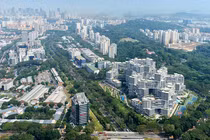 Sừng sững 31 khối chung cư xếp tầng như tổ ong có một không hai