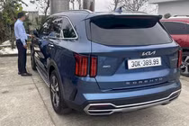 Cầm lái KIA Sorento biển số "rởm", chủ xe bị phạt hơn 50 triệu 