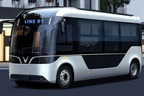 Tận thấy xe buýt VinFast điện cỡ nhỏ và ôtô chuyên chở học sinh