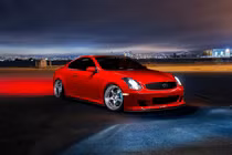 "Soi" Infiniti G35 Coupe 2003 cũ độ bộ siêu nạp Vortech V-3