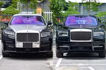 Cặp đôi Rolls-Royce gần 80 tỷ nội thất Hermes độc đáo ở Hà thành