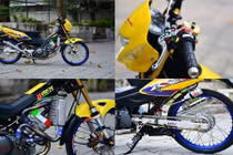 Xế nổ Honda Sonic 125 siêu đẹp của dân chơi Thái