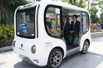 Xe ôtô tự lái đầu tiên ở Việt Nam thử nghiệm tại Bình Dương