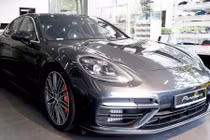 Cận cảnh Porsche Panamera Turbo 2017 giá 12 tỷ tại VN