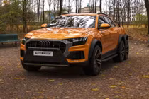 Audi Q8 6x6 hư cấu, đối thủ xứng tầm Mercedes-AMG G63 6x6