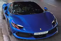 Ferrari 296 GTS hơn 23 tỷ của đại gia Việt "phượt" biển Vũng Tàu